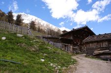 An Old Alpine Hut Stock Photos An Old Alpine Hut Stock Photos