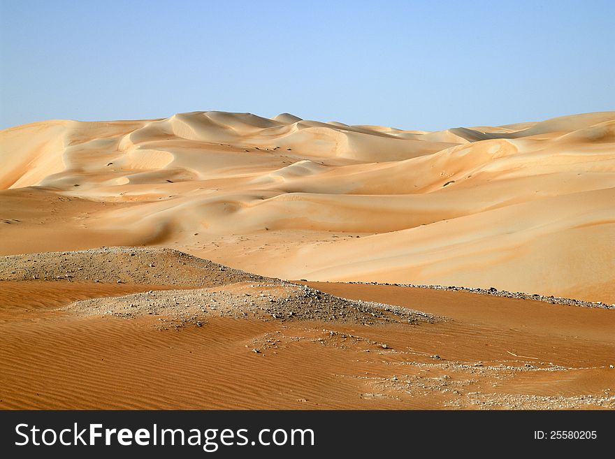 Dunes - Empty Quarter, Abu Dhabi. Dunes - Empty Quarter, Abu Dhabi