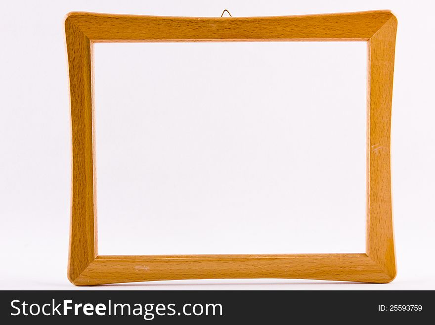 Solid wood frame for photos