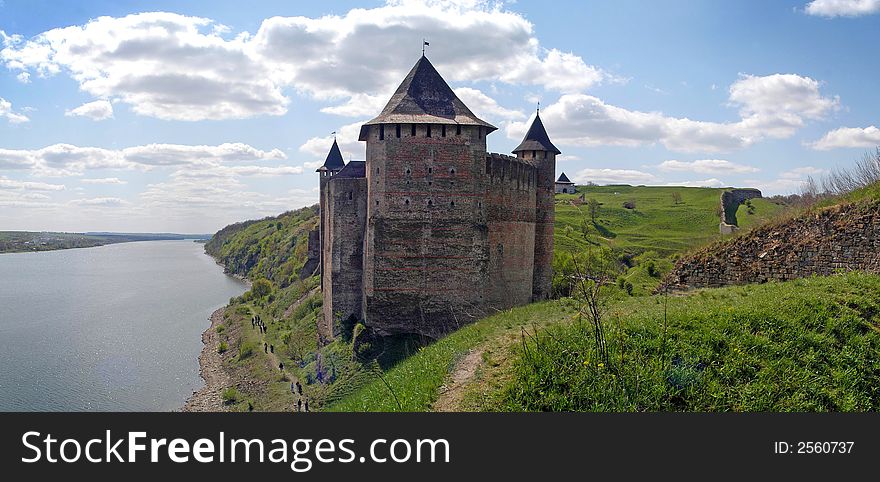 Castle, Khotin, Ukraine