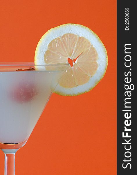 Very Great Cocktail With Lemon
