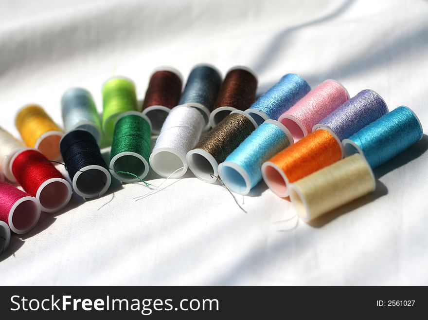 Spools Of Colored Thread 5