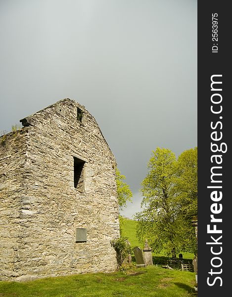 Ruin of old chapel, blair castle, perthshire, scotland, united kingdom. Ruin of old chapel, blair castle, perthshire, scotland, united kingdom.