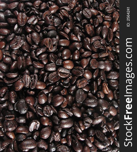 Fresh roasted gourmet coffee beans