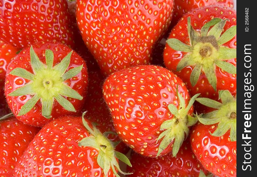 Bunch of strawberries suitable for background. Bunch of strawberries suitable for background