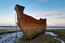 Rusting Trawler Royalty Free Stock Photo Rusting Trawler Royalty Free Stock Photo