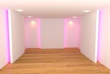 White Empty Room Royalty Free Stock Image