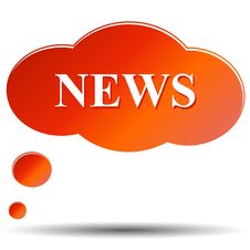 News Icon Stock Photo News Icon Stock Photo
