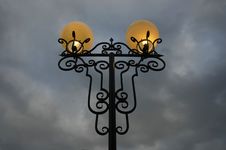 City Lamp At Night Royalty Free Stock Images City Lamp At Night Royalty Free Stock Images