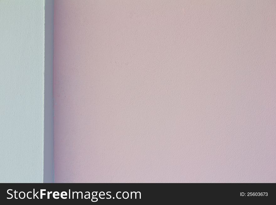 Concrete pillars with a pink and white. Concrete pillars with a pink and white.