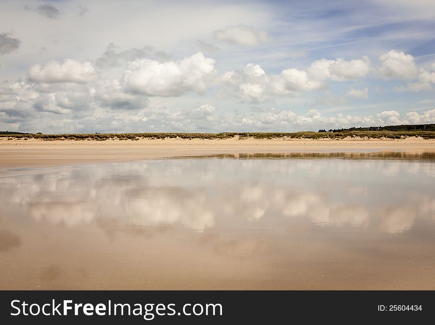 Beach and Blue Sky