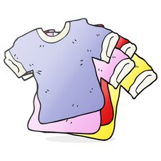 Free Cartoon T Shirts Royalty Free Stock Photos - 256070128
