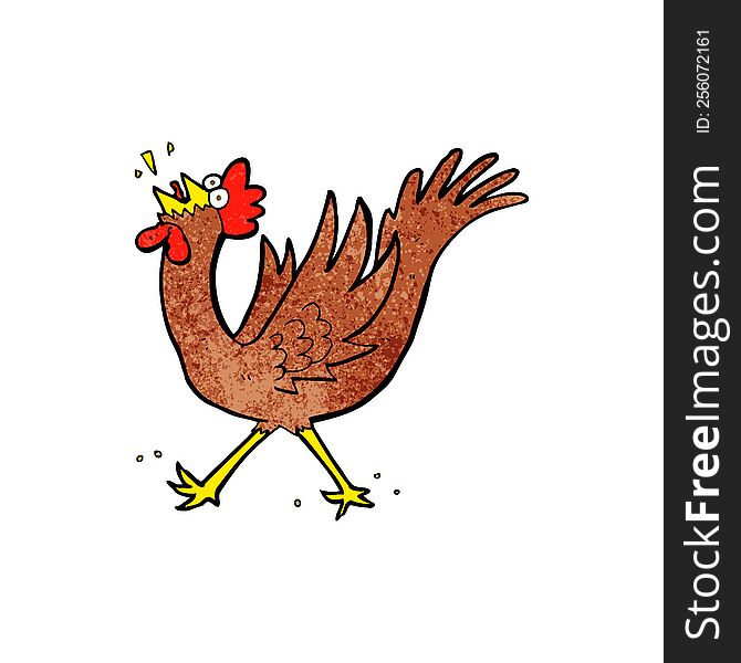 cartoon rooster