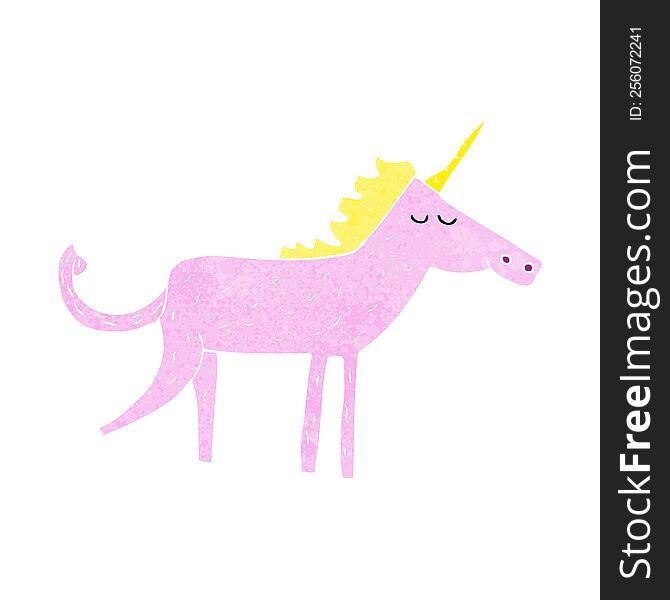 cartoon unicorn