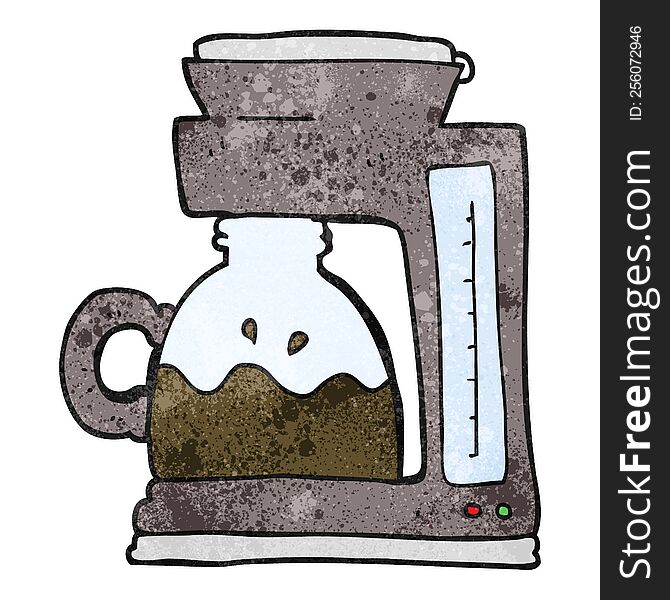Textured Cartoon Coffee Filter Machine
