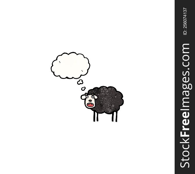 Black Sheep Cartoon