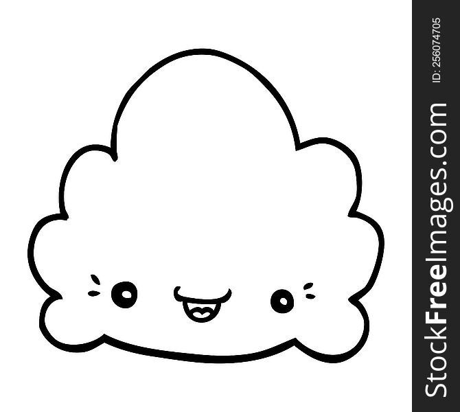 cartoon cloud