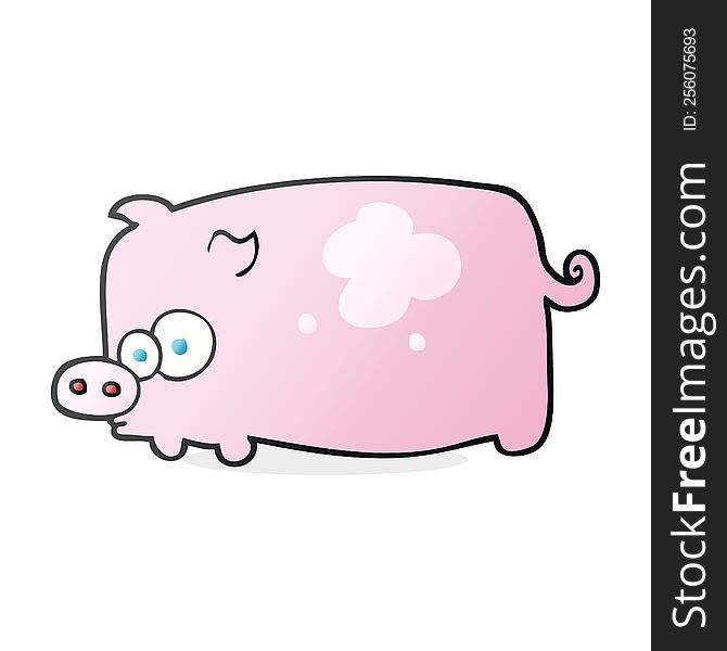 Cartoon Pig