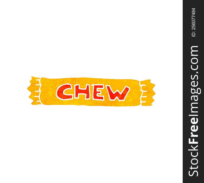 Retro Cartoon Chew