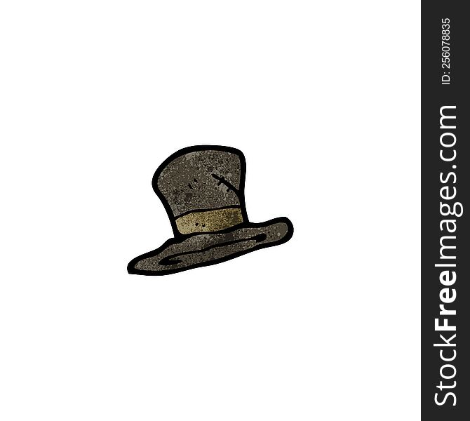 cartoon top hat