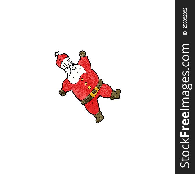 cartoon santa claus