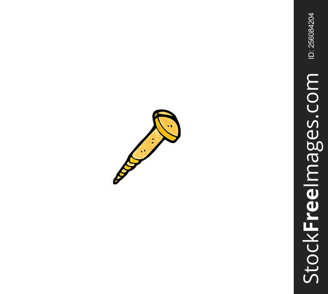 Cartoon Screw