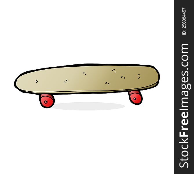 Cartoon Skateboard