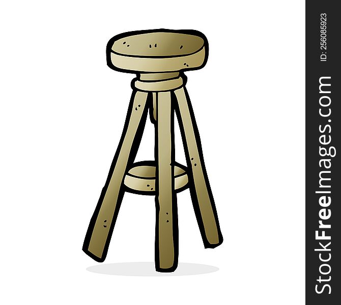 cartoon stool