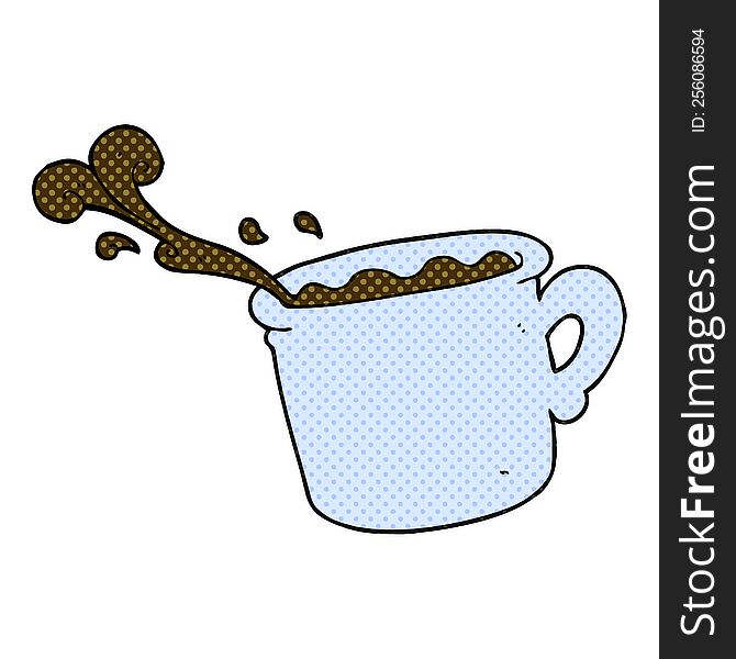 Cartoon Coffee Cup
