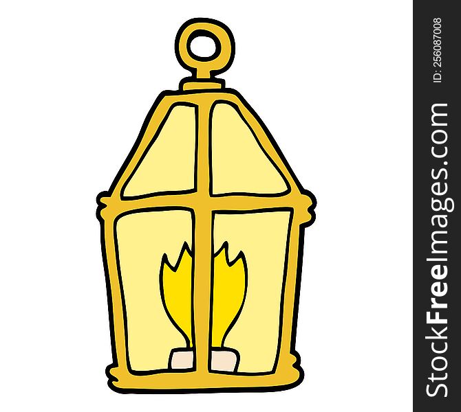 Cartoon Doodle Lantern
