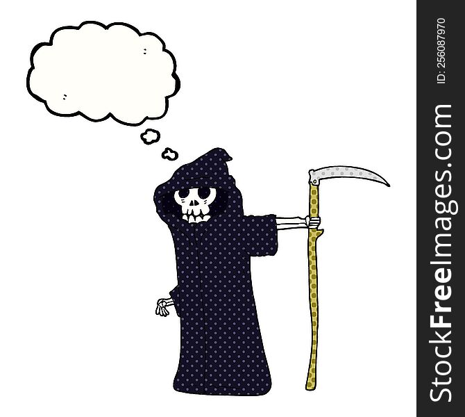 Thought Bubble Cartoon Death