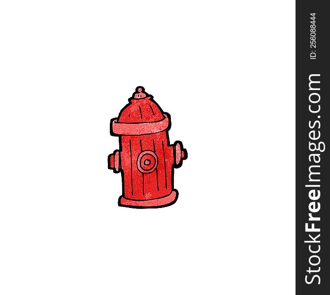 cartoon fire hydrant