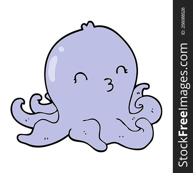 cartoon octopus