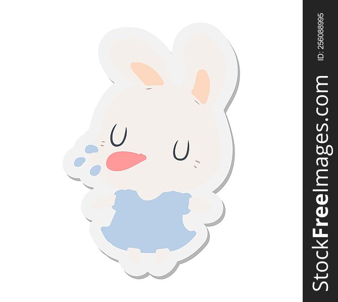 Cartoon Rabbit Sticker