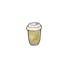 Take Out Coffee Cartoon Stock Photo Take Out Coffee Cartoon Stock Photo