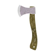 Cartoon Axe Stock Photo