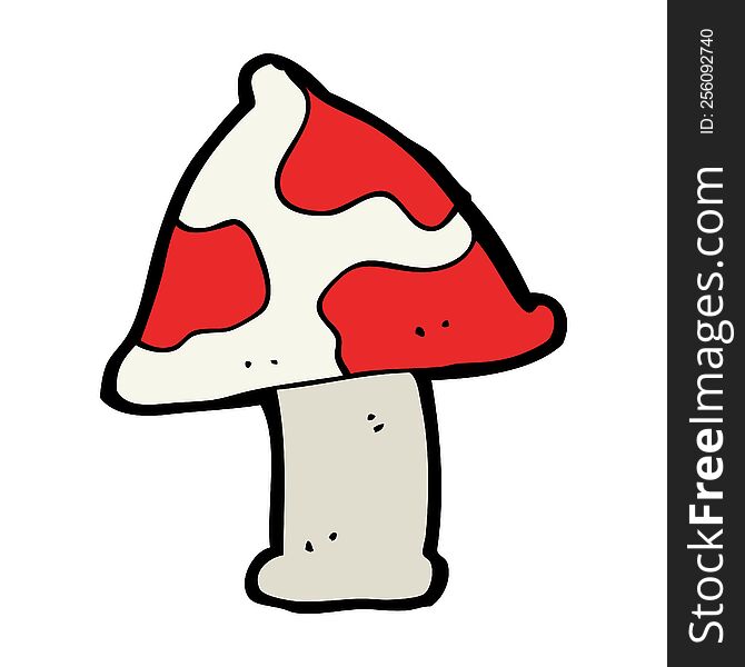 Cartoon Toadstool