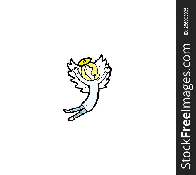 cartoon angel