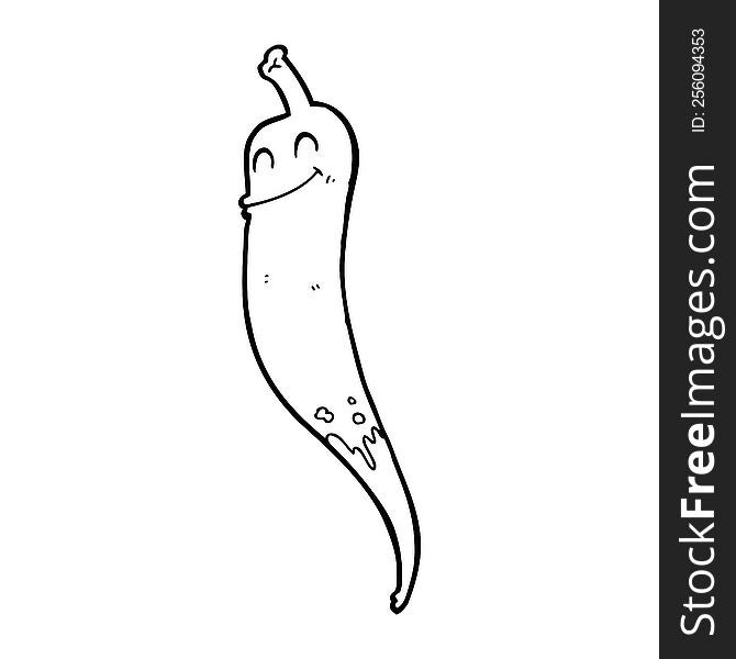 cartoon chili pepper