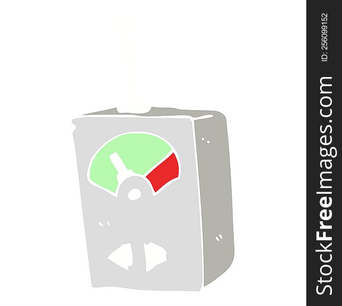 flat color illustration of scientific equipment. flat color illustration of scientific equipment