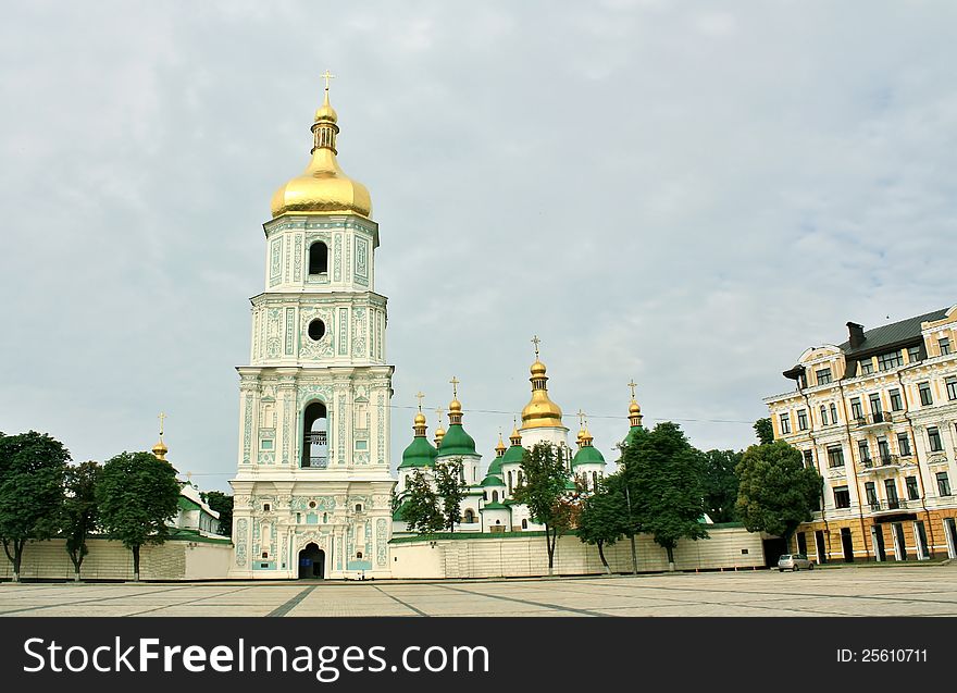 Cathedral Church of the Kiev Metropolia is one of the most famous sanctuaries of Russia from the XI century. Cathedral Church of the Kiev Metropolia is one of the most famous sanctuaries of Russia from the XI century