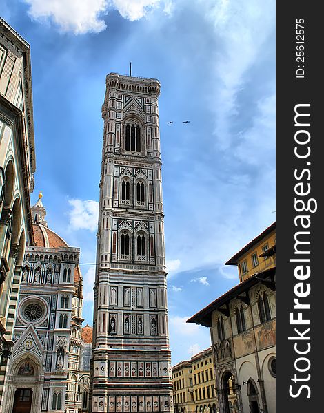 Belfry of Santa Maria del Fiore, Florence, Italy