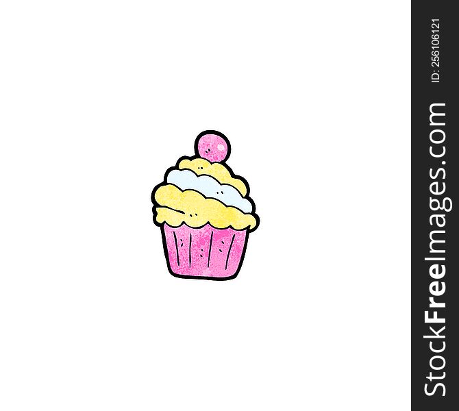 cartoon cupcake