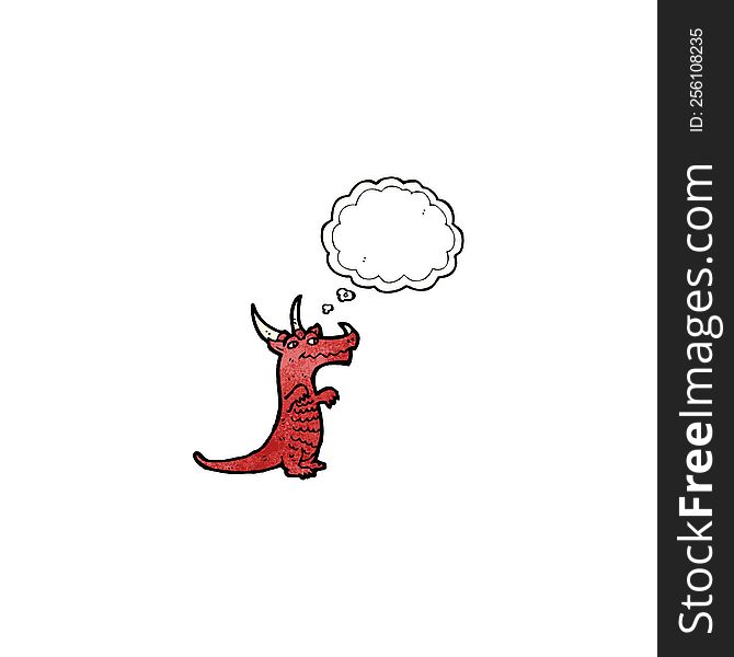 cartoon welsh dragon