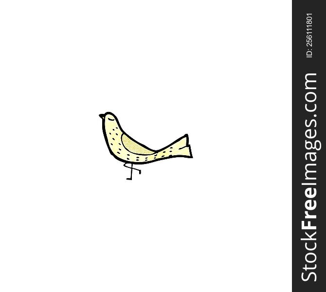 Cartoon Little Bird