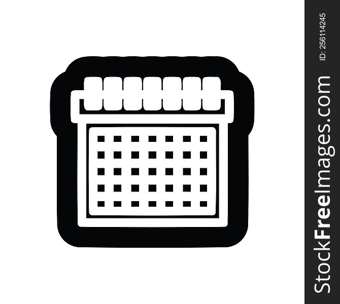 monthly calendar icon