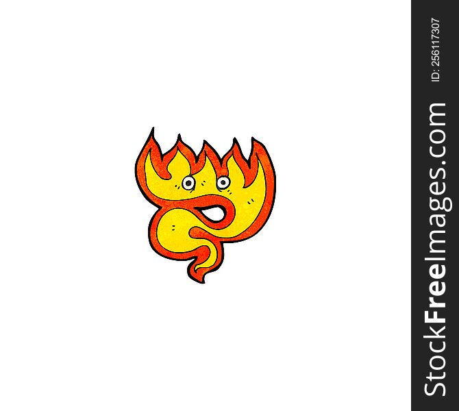 fire cartoon element