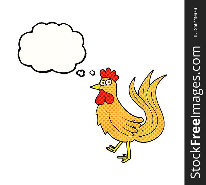 thought bubble cartoon cock