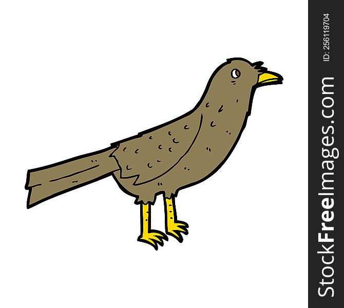 cartoon bird