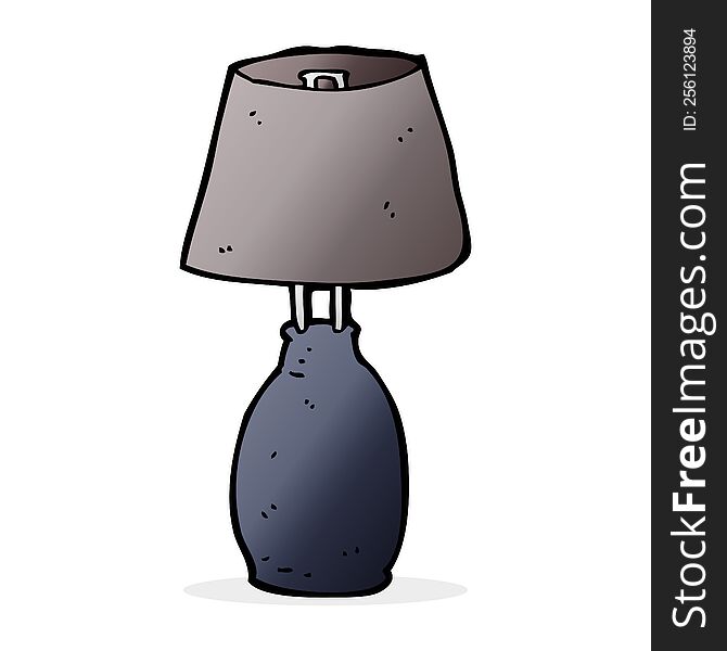 cartoon lamp